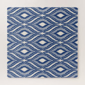 Marokkaanse damast, abstract naadloos patroon. legpuzzel (Horizontaal)