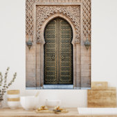 Marokkaanse deur poster (Keuken)