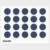 marokkaanse diamant ronde sticker (Vel)