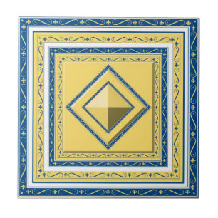 Marokkaanse Diamond Tile Tegeltje