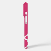 Marokkaanse Elke Kleur Gepersonaliseerde Monogram  Case-Mate iPhone Case (Achterkant / Links)