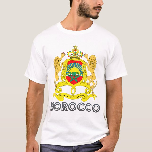Marokkaanse Emblem T-shirt (Voorkant)