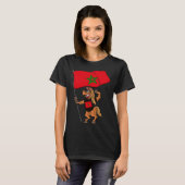Marokkaanse fan paard t-shirt (Voorkant volledig)