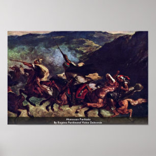 Marokkaanse Fantasia Poster