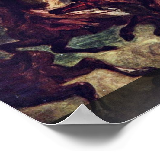 Marokkaanse Fantasia Poster (Hoek)