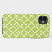 Marokkaanse frisse limoen groene tegel ontwerp 3 m Case-Mate iPhone case (Achterkant (horizontaal))