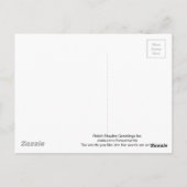 Marokkaanse gelukkige verjaardag briefkaart (Achterkant)