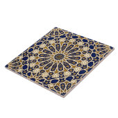 Marokkaanse Girih Geometrisch Tegeltje (Zijkant)