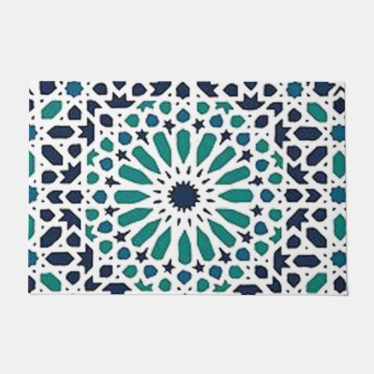 marokkaanse glazen deurmat (Voorkant)