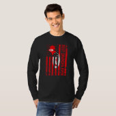 Marokkaanse grootmoeder Marokko Amerikaanse Da's m T-shirt (Voorkant volledig)