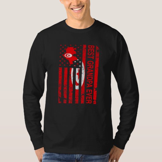 Marokkaanse grootmoeder Marokko Amerikaanse Da's m T-shirt (Voorkant)
