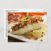 Marokkaanse heilbot met couscous briefkaart (Voorkant / Achterkant)