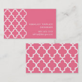 Marokkaanse Honeysuckle Dreams Visitekaartje (Voorkant / Achterkant)