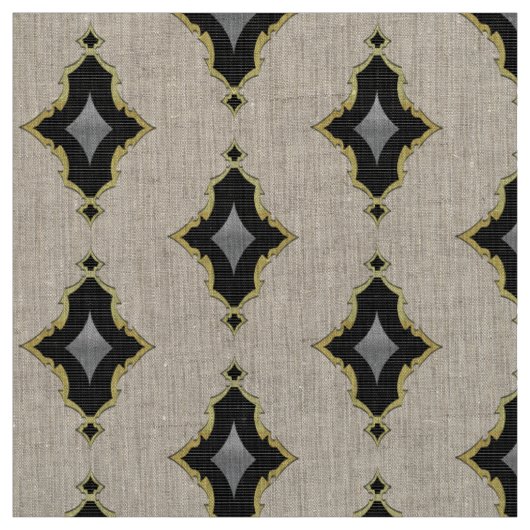 Marokkaanse illustratieverbinding stof (Swatch)