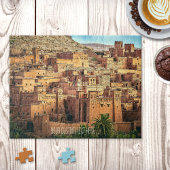 Marokkaanse Kasbah Desert City Puzzle Legpuzzel