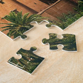 Marokkaanse Kasbah Desert City Puzzle Legpuzzel (Zijkant)