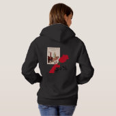 Marokkaanse katoenpull hoodie (Achterkant volledig)