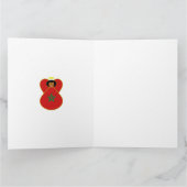 Marokkaanse kerst engel vlag gepersonaliseerd kaart (Binnen)