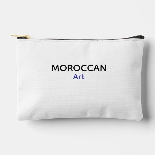 Marokkaanse Kunst Minimalistische Accessoiretas Etui (Voorkant)