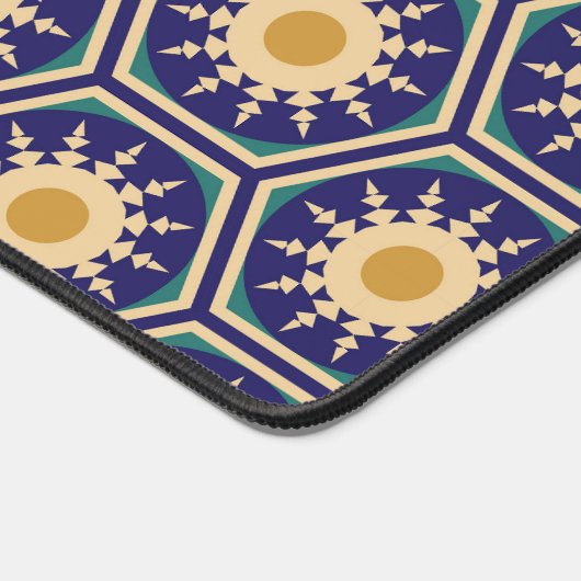 Marokkaanse Kunst Stijlvolle bureaumat (Hoek)