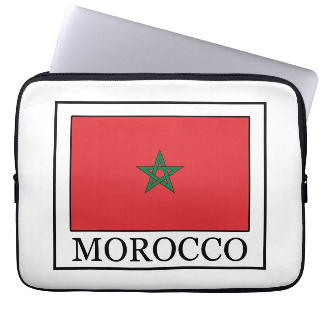 Marokkaanse laptophoes laptop sleeve (Voorkant)