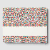 Marokkaanse lattice geometrische mandala bruiloft gastenboek (Achterkant)