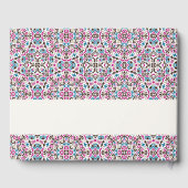 Marokkaanse lattice geometrische mandala bruiloft gastenboek (Achterkant)