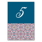 Marokkaanse lattice geometrische mandala bruiloft kaart (Voorkant)