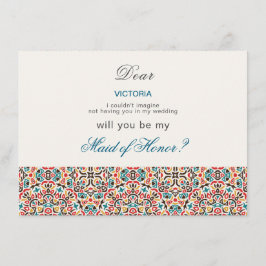 Marokkaanse lattice geometrische mandala bruiloft menu