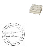 Marokkaanse lattice geometrische mandala bruiloft rubberstempel (Gestempeld)