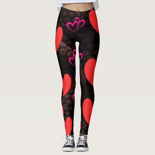 Marokkaanse Love Essence Leggings – vet en elegant (Voorkant)