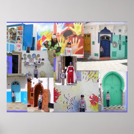 marokkaanse maas poster (Voorkant)