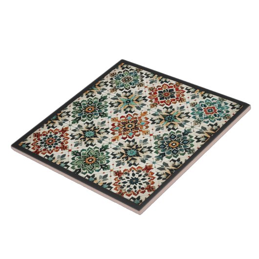 marokkaanse melodie tegeltje (Zijkant)