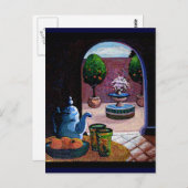 Marokkaanse mintthee briefkaart (Voorkant / Achterkant)