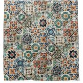 Marokkaanse mixologie douchegordijn (Voorkant)