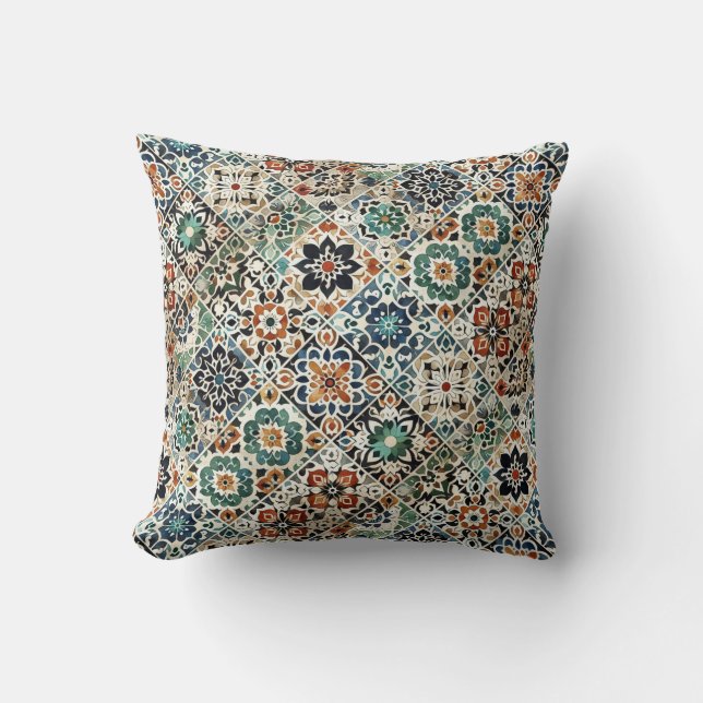 Marokkaanse mixologie kussen (Voorkant)