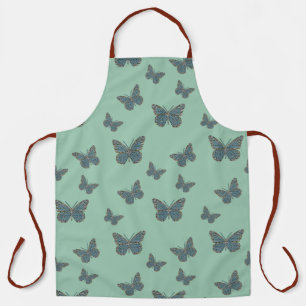 Marokkaanse monarch all-over print schort