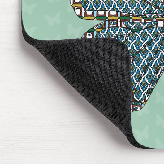 Marokkaanse monarch Mousepad Muismat (Hoek)