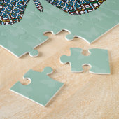Marokkaanse monarch puzzel (Zijkant)