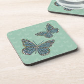 Marokkaanse Monarch Square Coaster Bier Onderzetter (Linkerzijde)