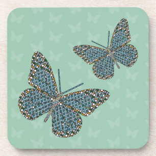Marokkaanse Monarch Square Coaster Bier Onderzetter