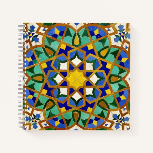 Marokkaanse mozaïek foto - notitieboek (Voorkant)