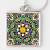 Marokkaanse mozaïek foto - sleutelhanger (Voorkant)