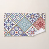Marokkaanse mozaïek geometrisch patroon bad handdoek (Handdoek)