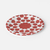 Marokkaanse mozaïek: MAMLUK Papieren Bordje (Gekanteld)