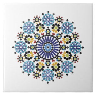 Marokkaanse mozaïek! Marokkaanse zellige Tegeltje