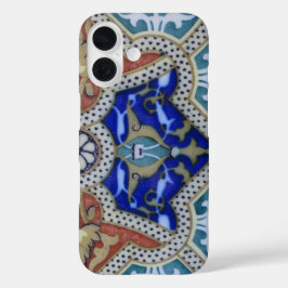 Marokkaanse mozaïek tegel foto - iPhone 16 hoesje