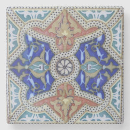 Marokkaanse mozaïek tegel foto - stenen onderzette onderzetter