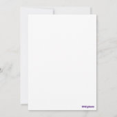 Marokkaanse mozaïekblauwe azuurrode moskee Eid Mub Kaart (Achterkant)