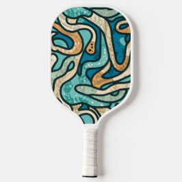 Marokkaanse mozaïeken pickleball paddle